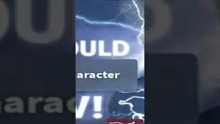 YOU SHOULD RESET CHARACTER NOW! #roblox #robloxedit
