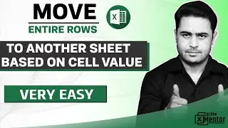 How to move entire row based on cell value in excel | row auto move to another sheet base on value