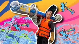 CHẾ TẠO Súng Nước Phản Lực KHỔNG LỒ !