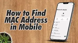 How to Find MAC Address on Android phone । iPhone । Android । Wi-Fi