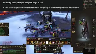 Runescape: I'm training all combat skills to 120 for this
