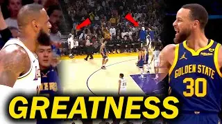 Crazy game of the season nasira ang shotclock, nagka TRASHTALKAN si LeBron James at Steph Curry!