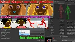 Tutorial How to fix common FBX to VRM problems for free