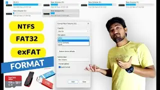 What is File System? How to Format NTFS, FAT32,  exFAT ? Difference b/w these File System | Hindi