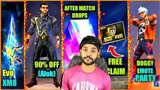 FREE ELITE PASS | FREE MAGIC CUBE | ALOK IN 90% OFF | EVO XM8 SKIN & MORE | FREE FIRE | SHIV GAMING!