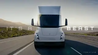 Tesla Semi Truck Delivery | The Future of Transportation: Tesla's Semi Truck #elonmusk #tesla
