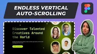 Endless Vertical Auto-Scroll in Figma – Simple Looping Hack!
