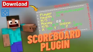 ScoreBoard Plugin Download In Aternos Server | Scoreboard Plugin  Fully Setup | Swagger