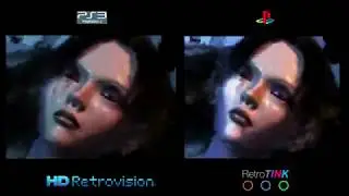 Tekken 3 PS3 vs PS2 using Retrotink-2X & HD Retrovision Component Cables