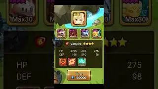 Fusion Vampire Fire | Summoners war | 2022