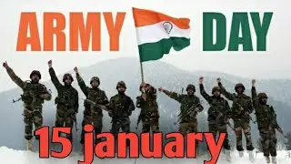Army day 15 january (थल सेना दिवस)motivation video indian army day