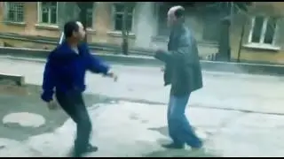Бой двух алкашей, клевая озвучка