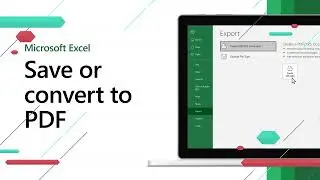 Save or convert Excel to PDF   | Excel Short Clips | Tutorial | 
