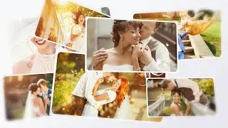 Wedding Photos Slide 3D - Project After Effects