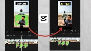 How To Add Green Screen in Capcut | Mobile And PC