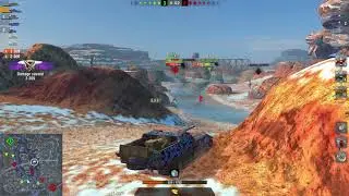 Wot Blitz OBJ 263 6,5k dmg ACE HIGH CALIBER