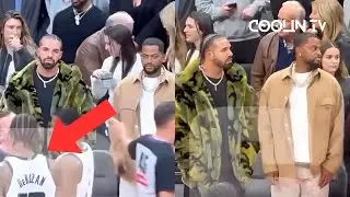 Drake DISSES DeMar DeRozen AFTER MEAN MUGGING HIM AT RAPTORS GAME