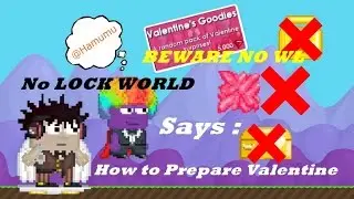 How To Prepare Valentine | Growtopia