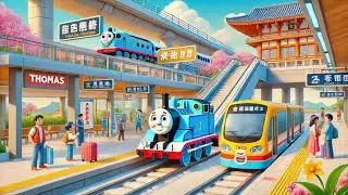 Mainan Seru Kereta Api Thomas and Friends dan koleksi Mainan Bus Tayo