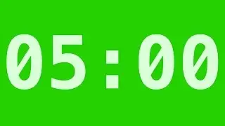 Free Green Screen Effect | 5 Minute Timer