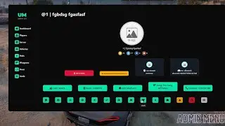 Advance Fivem admin menu for Server admin and developers | Qbcore Scripts