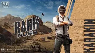 🔴 NEW MAP KARAKIN | PUBG MOBILE LIVE | Rank Push 🔥