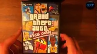 (GTA) Grand Theft Auto: Vice City (2002) Video Game Unboxing-Overview HD 720P