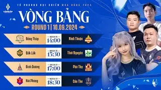 TRỰC TIẾP | ĐỒNG THÁP vs NINH THUẬN | VÒNG BẢNG TỨ PHƯƠNG ĐẠI CHIẾN MÙA ĐÔNG 2024 NGÀY 10/09