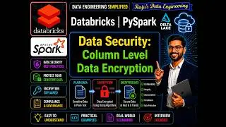 97. Databricks | Pyspark | Data Security: Enforcing Column Level Encryption