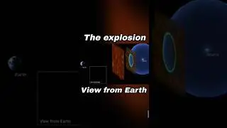 the explosion🥶🗿gama ray#shorts#earth#universe#edit