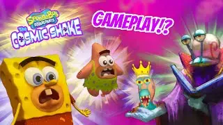 SpongeBob SquarePants THE COSMIC SHAKE GAMEPLAY!?