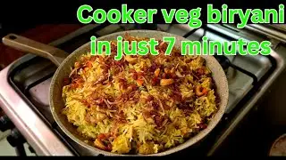 Easy Veg cooker Biryani Recipe Navrathri special Veg Biryani Inji's veg biryani recipe