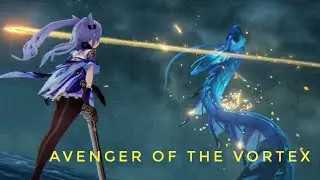 Avenger of the vortex || defeating Avenger of the vortex with High ping || [GENSHIN IMPACT] |