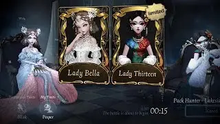 Identity V | THE TWO ANNIVERSARY QUEENS GO FOR A HUNT! | Warmup on 8v2 | Lady Bella x Lady 13