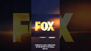 Cinematic Logo Animation After Effects - S0407  