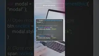 JS - How to create a modal popup window 