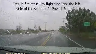 Storm in Bend OR