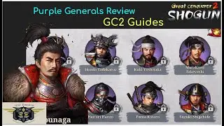 GC2 Great Conqueror 2 Shogun Guide: All you Need to Know About Purple Generals