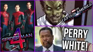 Spider-Man Updates, Comic Accurate Leader in The MCU, Perry White Cast For The DCU & MORE!!