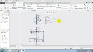 INCREASING FONT SIZE OF DIMENSION IN DRAFTING | CREO 2.0/3.0/5.0