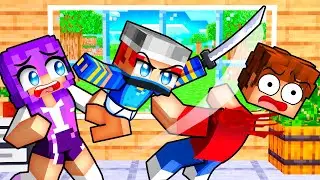 Gara Becomes a BABY NINJA in Minecraft!