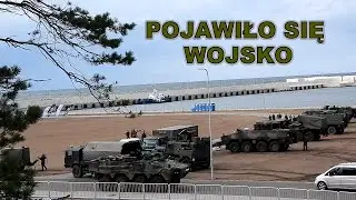 Przekop Mierzei Wiślanej-16.09.Pojawiło się wojsko.Raport po godzinie 15.