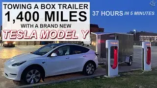 Model Y Towing - 1,400 Miles Nonstop