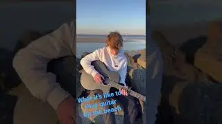 Wind + guitar = beach guitar 