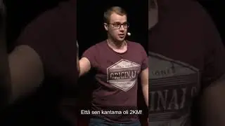 Itkuhälyttimen kantama joka varmaan riittää 😂 