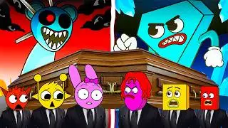 SAVE the SHAPES vs. SPRUNKI - GameToons + | Coffin Dance Song (COVER)