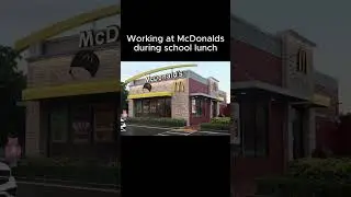 Fast food worker gets harassed by mean driver #shorts #roblox #funny
