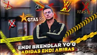 GTA 5 RP DA KATTA O'ZGARISH ENDI BRENDLAR YO'Q! ADIDAS BO'LDI ABIBAS - GTA 5  RP Rockford