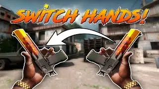 CÓMO CAMBIAR DE MANO TU ARMA en CSGO