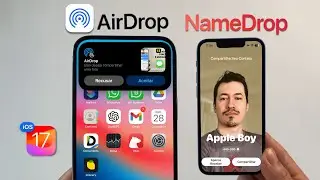 NameDrop VS AirDrop: Compartilhar fotos e contatos nunca foi tão fácil no iPhone 😮